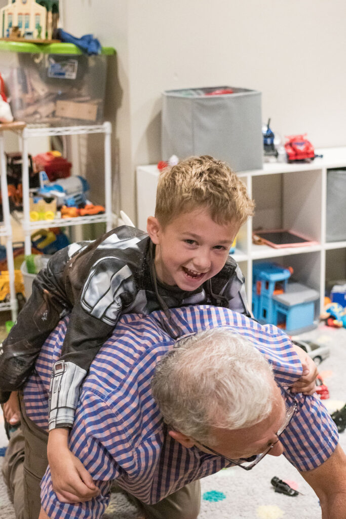 Tommy and Grandpa