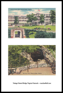 Vintage Natural Bridge Virginia Postcards 8.5x11 Pages Preview