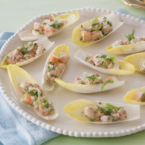 Shrimp Salad in Endive Leaves Paula Deen Magazine