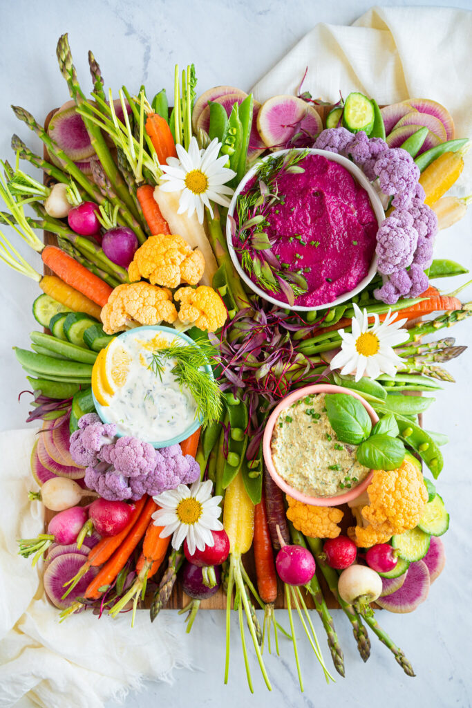 Spring Veggie Board My Moonstone Kitchen