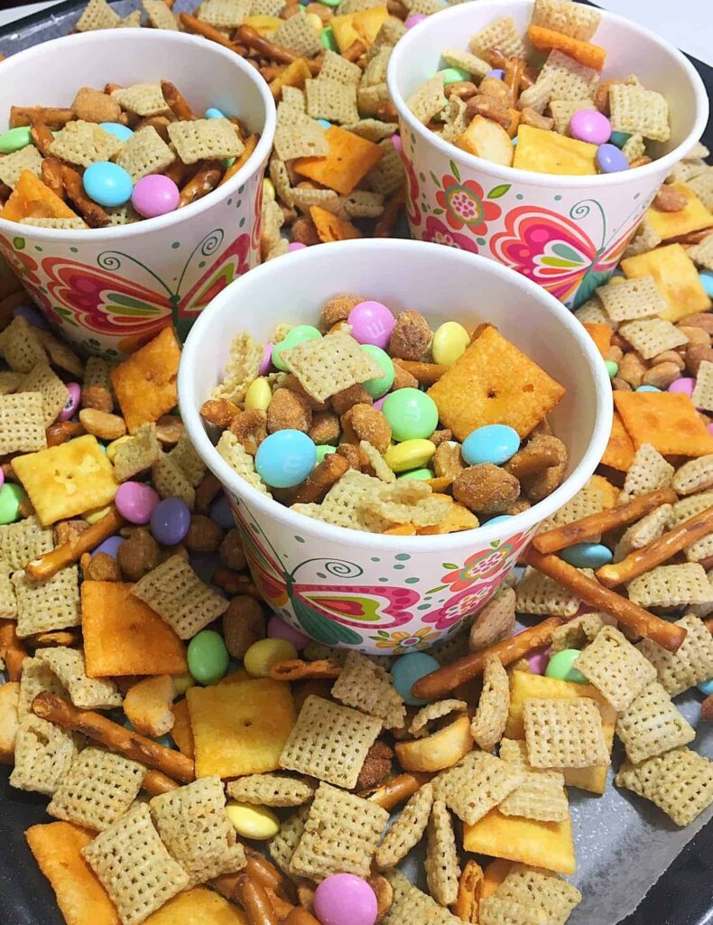 Springtime Sweet and Salty Chex Mix Kindly Spoken