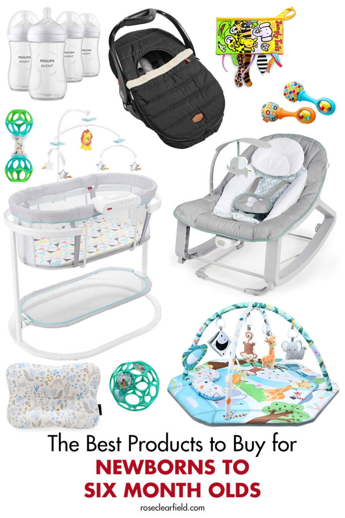 The Best Products to Buy for Newborns to Six Month Olds