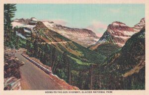 Going-to-the-Sun Highway in Glacier National Park