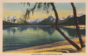 Lake McDonald in Glacier National Park