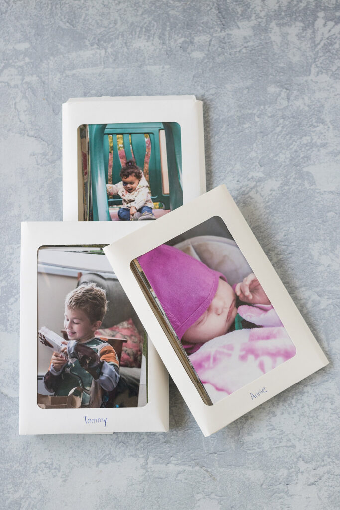 Printed Photos in Envelopes