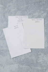 Labeled Printed Photos