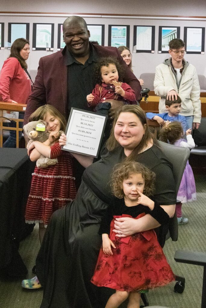 LeeRoy's Adoption Finalization