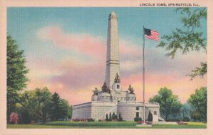 Vintage Postcard Illinois Springfield Lincoln Tomb Preview