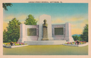 Vintage Postcard Pennsylvania Gettysburg Lincoln Speech Memorial 2 Preview