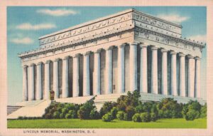 Vintage Postcard Washington D.C. Lincoln Memorial 2 Preview