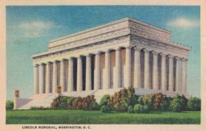 Vintage Postcard Washington D.C. Lincoln Memorial Preview