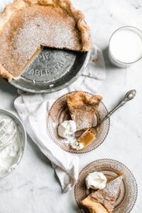 Brown Butter Maple Chess Pie Broma Bakery