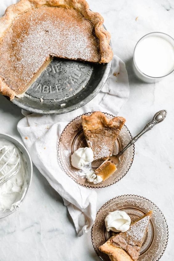 Brown Butter Maple Chess Pie Broma Bakery