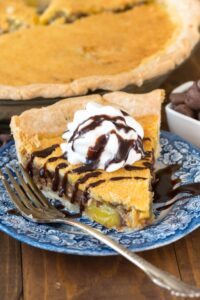 Chocolate Chip Chess Pie Crazy for Crust