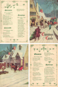 Christmas Carols Phoenix Additional Pages Collage