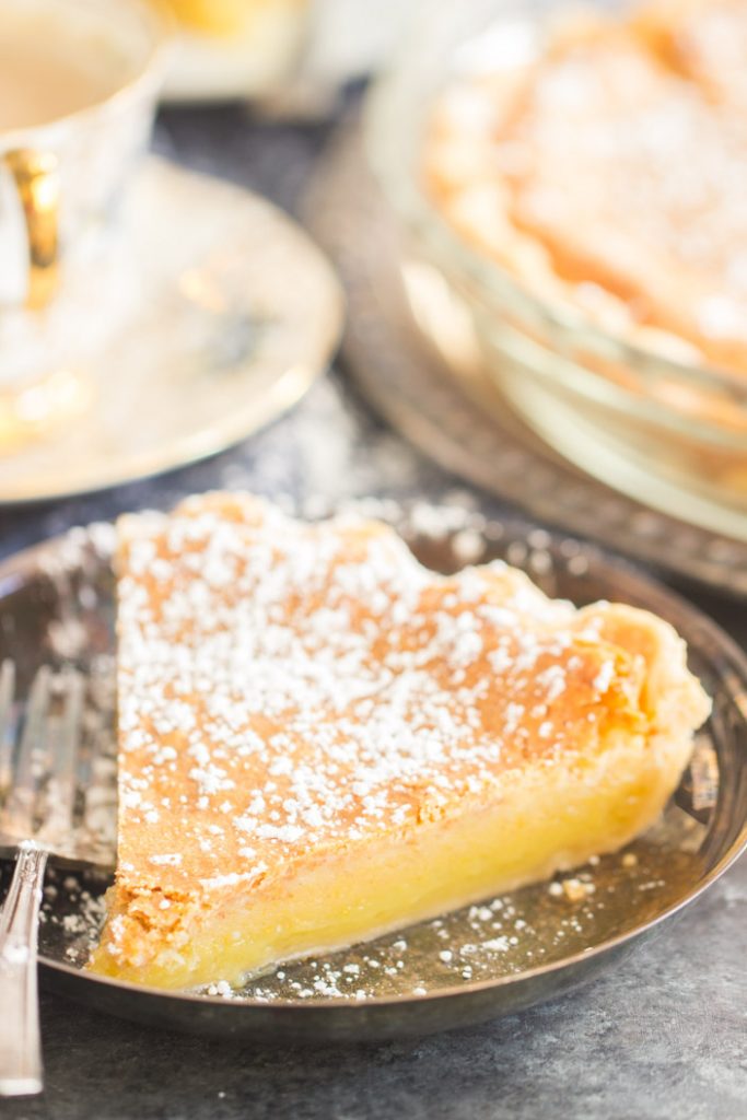 Classic Chess Pie The Gold Lining Girl