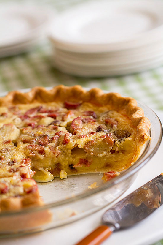 Rhubarb Chess Pie Sippity Sup