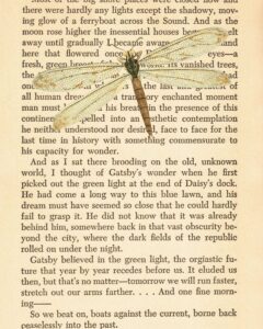 The Great Gatsby F. Scott Fitzgerald Page Dragonfly 8x10 Preview