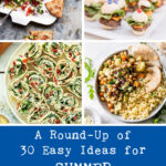 A Round-Up of 30 Easy Ideas for Summer Appetizers