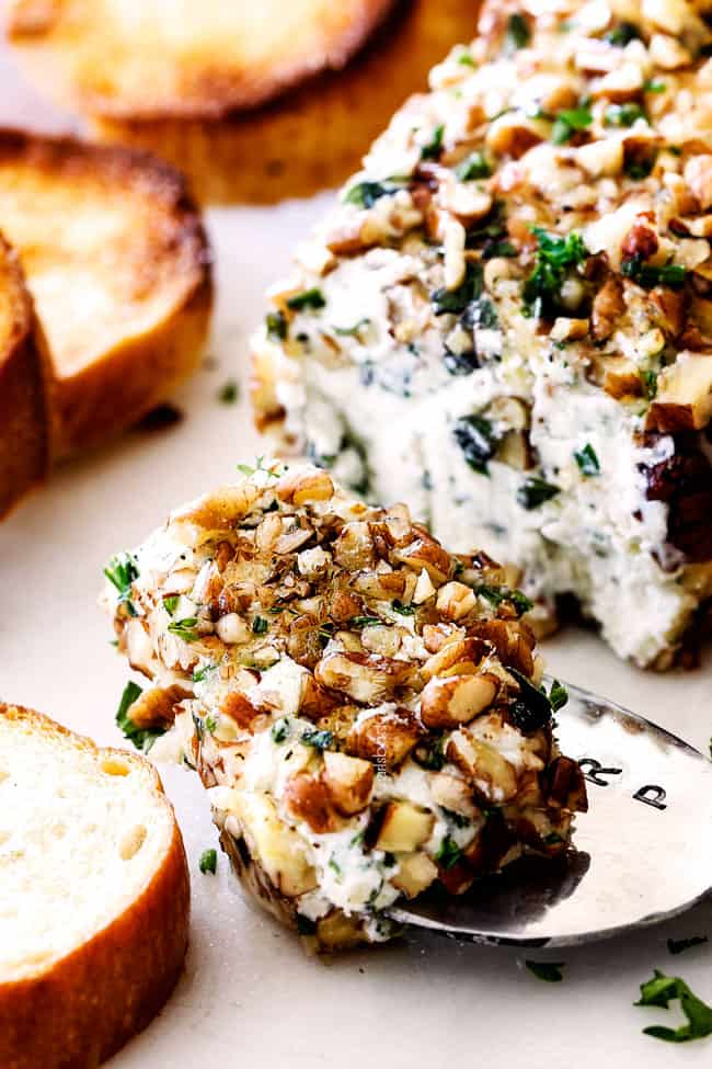 Garlic Herb Goat Cheese Log Carlsbag Cravings