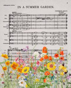 In a Summer Garden Frederick Delius 8x10 Preview