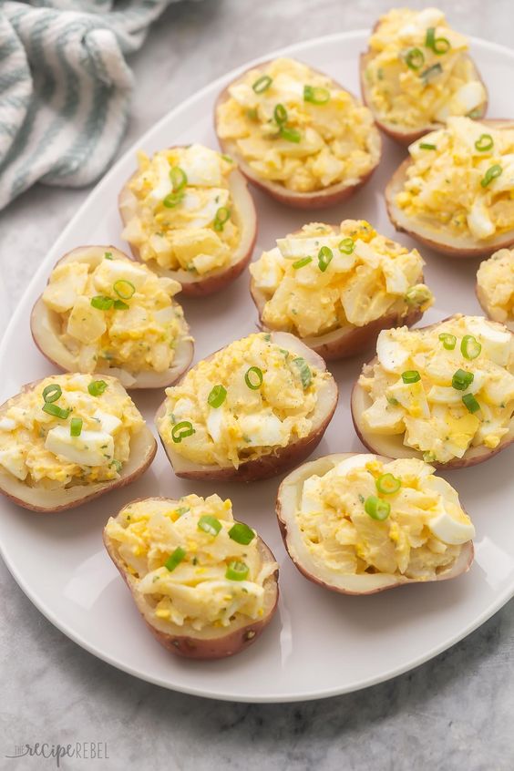 Potato Salad Bites The Recipe Rebel