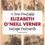 10 Free Printable Elizabeth O'Neill Verner Vintage Postcards