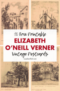 10 Free Printable Elizabeth O'Neill Verner Vintage Postcards