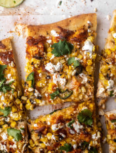 Chili Lime Chicken Street Corn Pizza How Sweet Eats