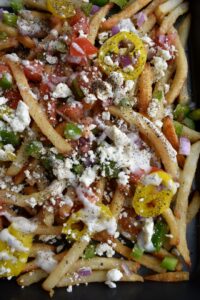 Greek Loaded Fries The Nutritionist Reviews