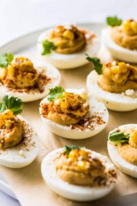 Mexican Street Corn Deviled Eggs Isabel Eats