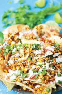 Mexican Street Corn Nachos Damn Delicious
