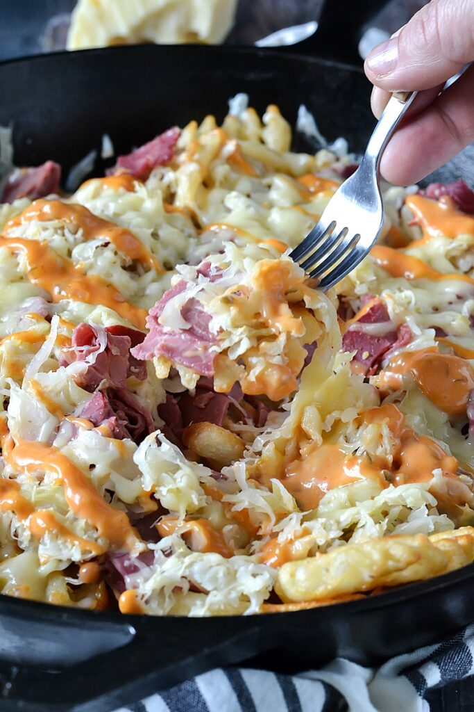 Reuben Loaded Fries Mother Thyme