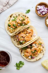 Shrimp and Street Corn Tacos Our Balanced Bowl
