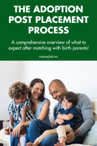 The Adoption Post Placement Process A Comprehensive Overview