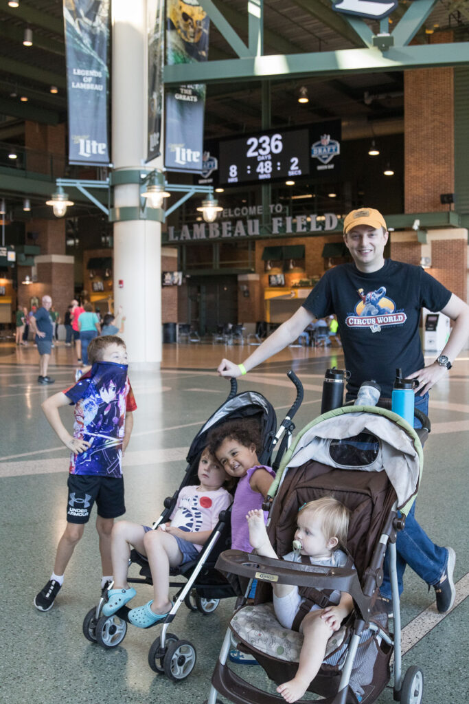 Family Lambeau Tour August 2024
