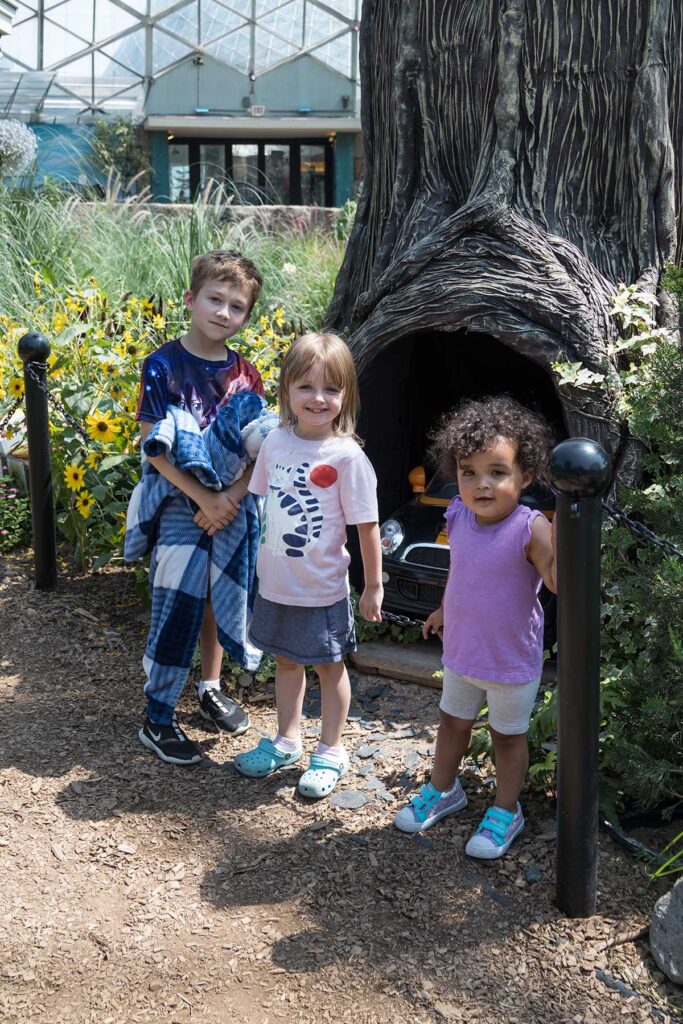Kids at Summer Domes Show
