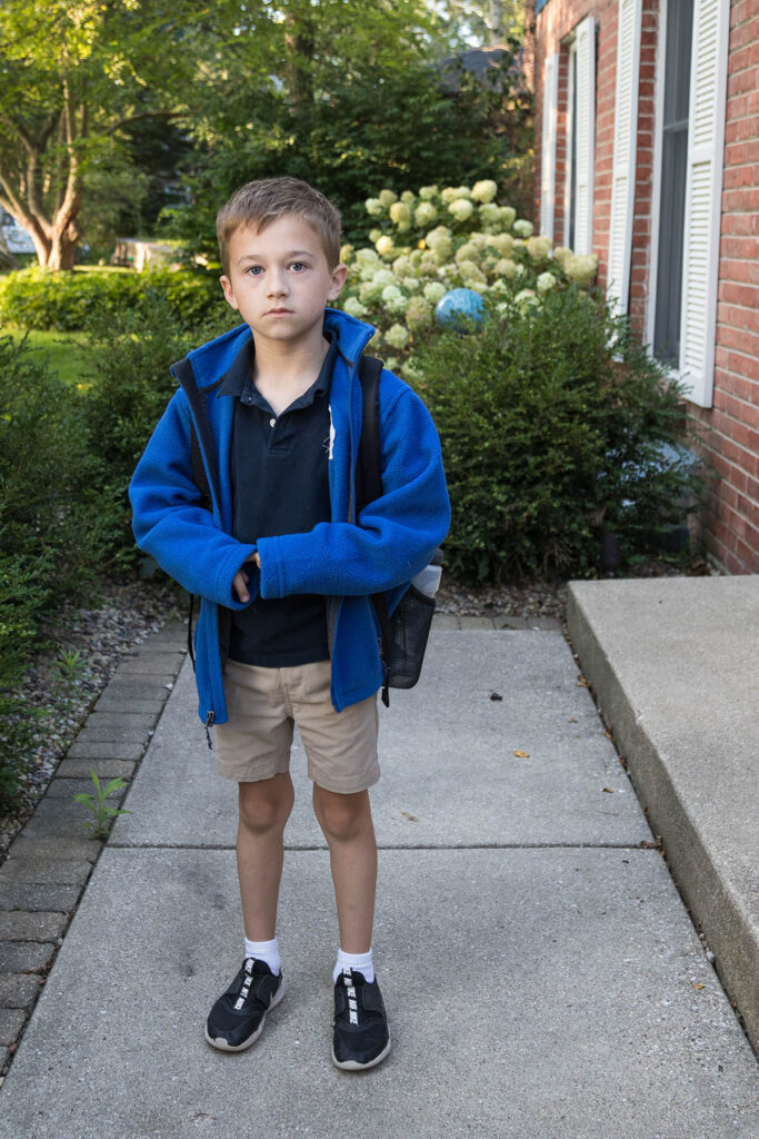 Tommy's First Day of First Grade