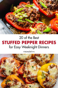 20 of the Best Stuffed Pepper Recipes for Easy Weeknight Dinners