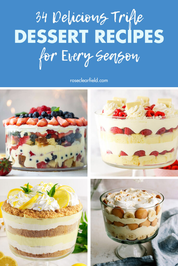 34 Delicious Trifle Dessert Recipes for Every Season