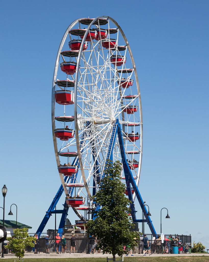 ay Beach Amusement Park Ferris Wheel