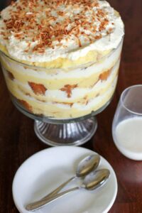 Coconut Cream Trifle Delicious on a Dime