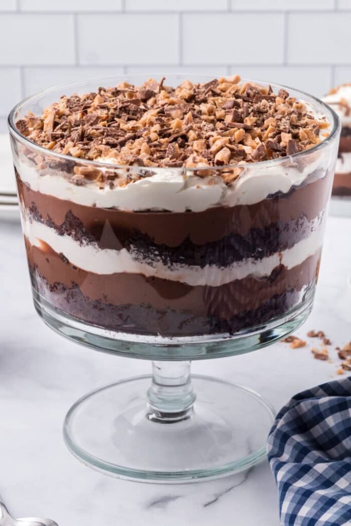 Death by Chocolate Trifle Kitchen Fun with My 3 Sons