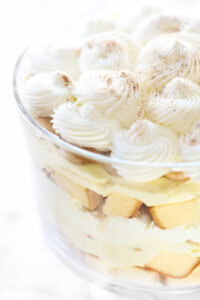 Eggnog Trifle Chef in Training