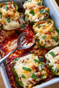 Lasagna Stuffed Peppers Closet Cooking