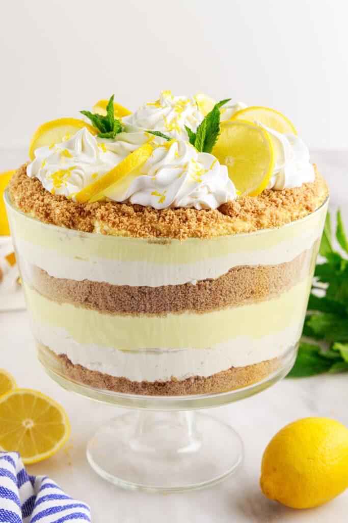 Lemon Lush Trifle Amanda's Cookin'