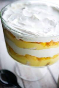 Peaches and Cream Trifle Carrie's Experimental Kitchen