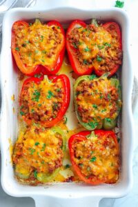 Sloppy Joe Stuffed Peppers Kathryn's Kitchen