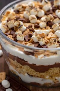 S'mores Trifle Wine a Little Cook a Lot