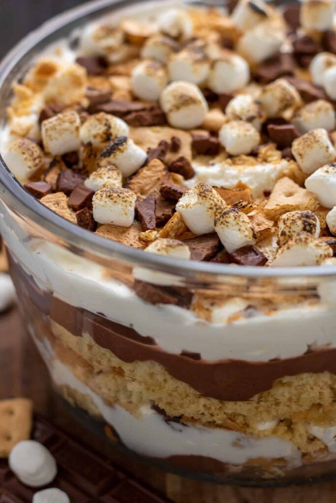S'mores Trifle Wine a Little Cook a Lot